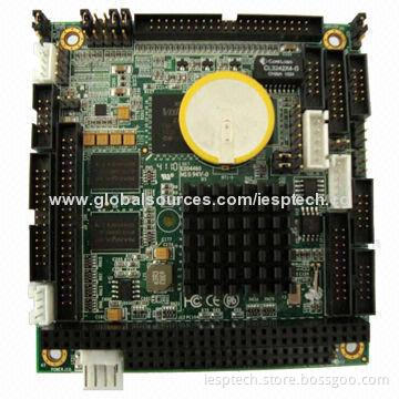 Embedded CPU Board, On Board CPU & Memory, Supports DOS/98/2000/XP/WIN CE, 5V DC IN, PC104 SBC